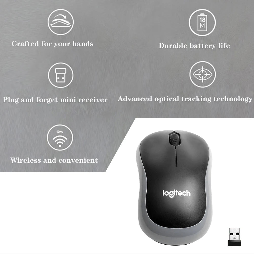 Logitech M185 Wireless Optical Mouse