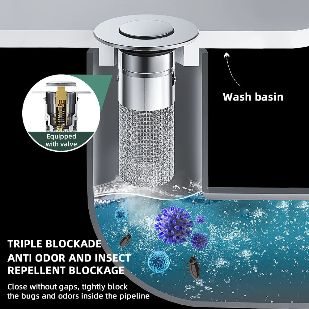 Deluxe Sink Drain Filter