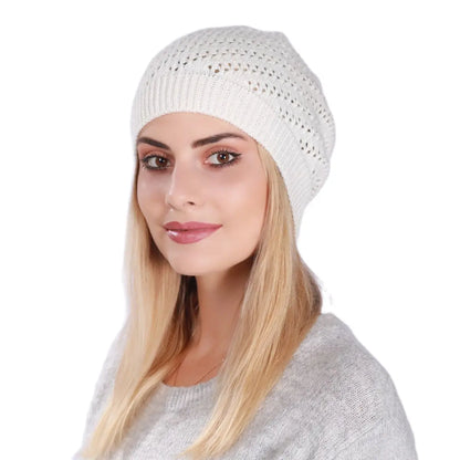 Women's Knitted Beanie Cap