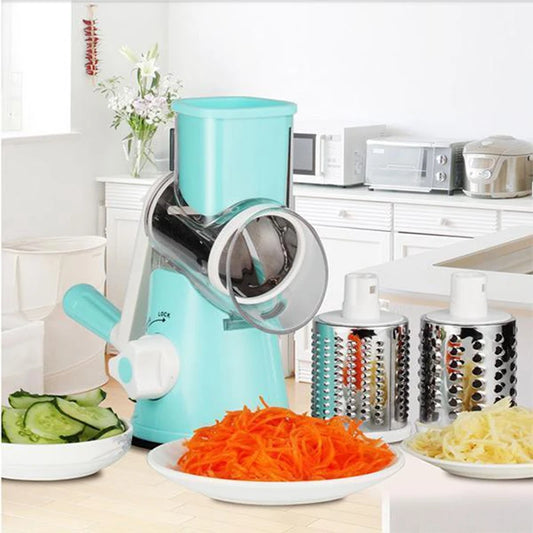 3-in-1 Rotary Grater & Slicer