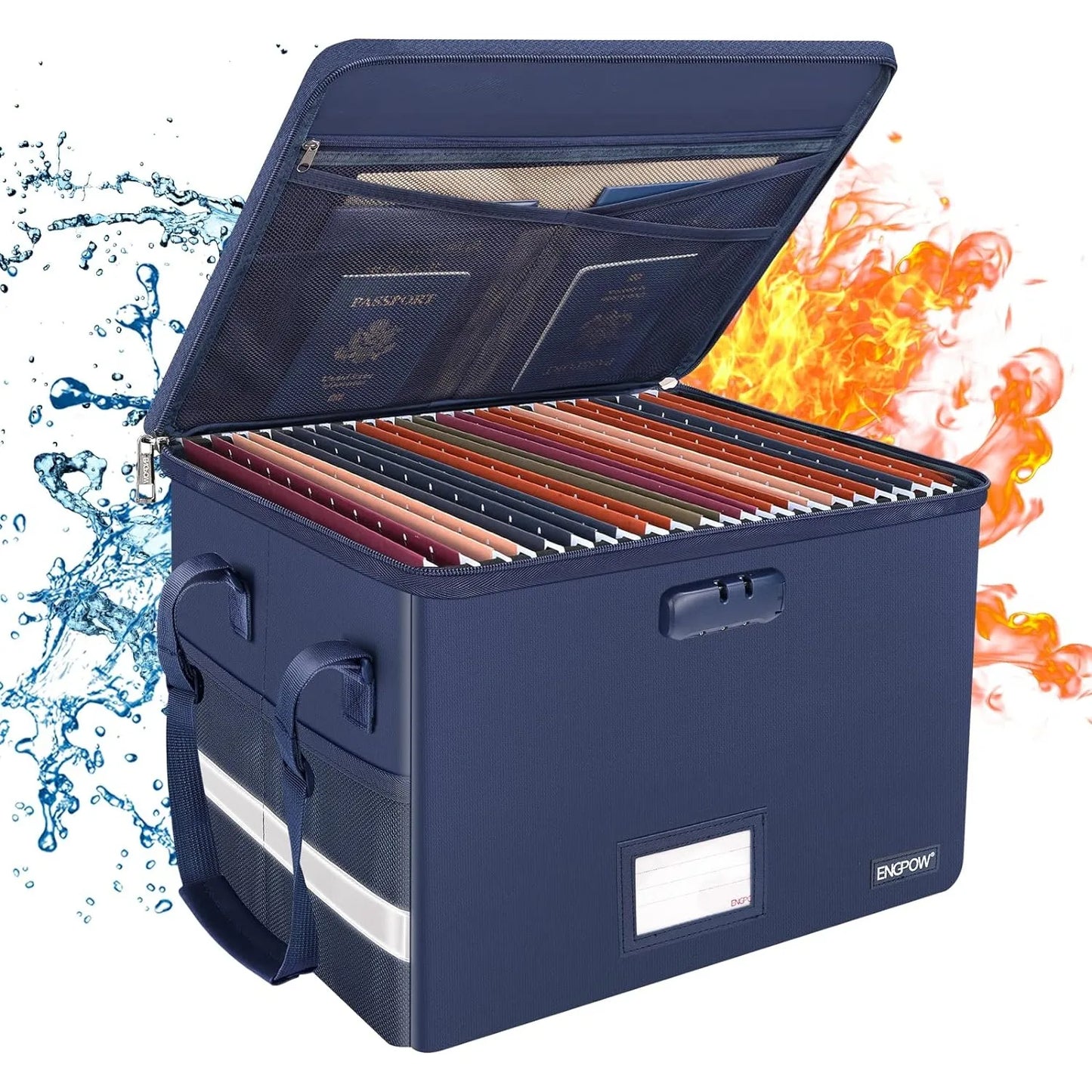 Fireproof Secure File Box