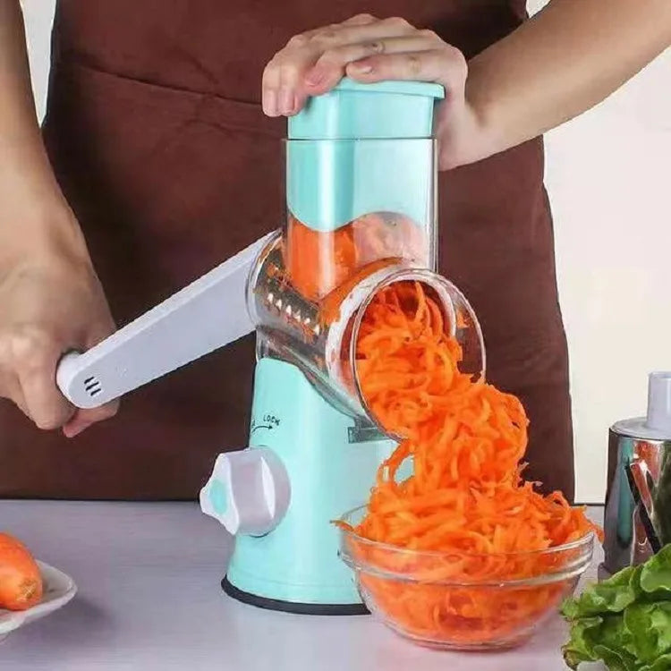 3-in-1 Rotary Grater & Slicer