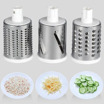 3-in-1 Rotary Grater & Slicer