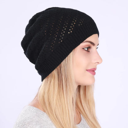 Women's Knitted Beanie Cap