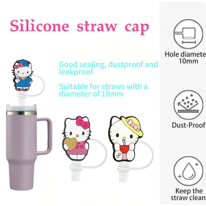 Hello Kitty Spillproof Straw Caps